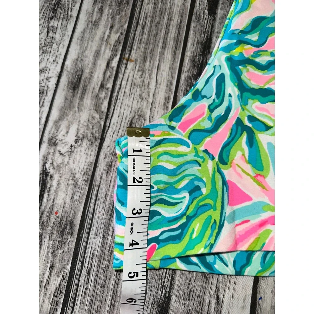 Lilly‎ Pulitzer Callahan Knit Shorts One In A Mellon Stretch Size 14